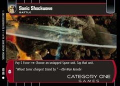 Sonic Shockwave - Foil