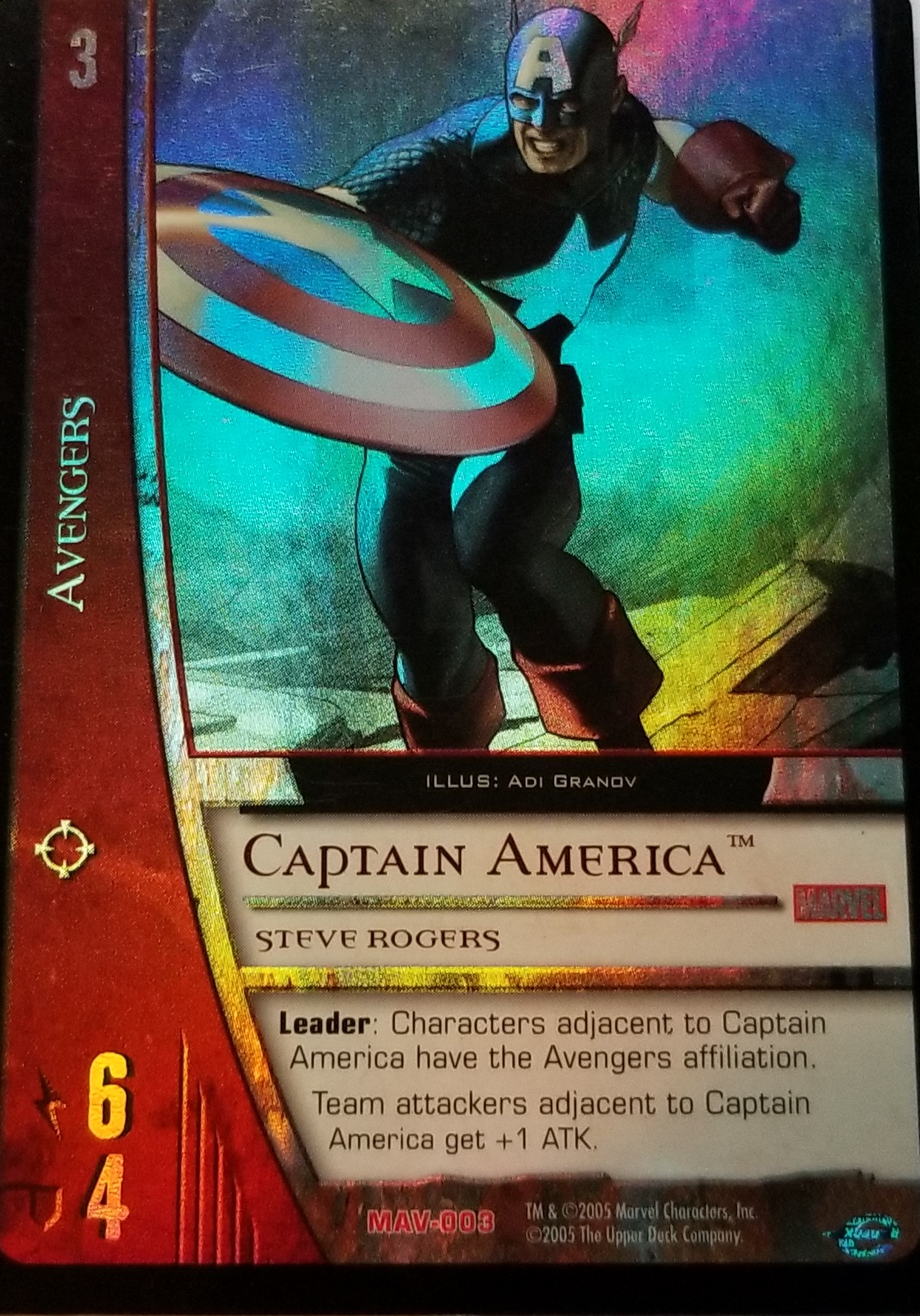 Captain America, Steve Rogers (Stacker)
