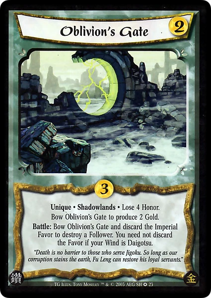 Oblivions Gate