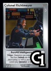 Colonel Richtmeyer, BuroMil Intelligence Officer