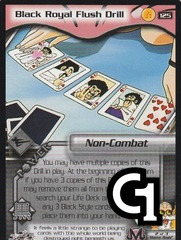 Black Royal Flush Drill Limited - 125