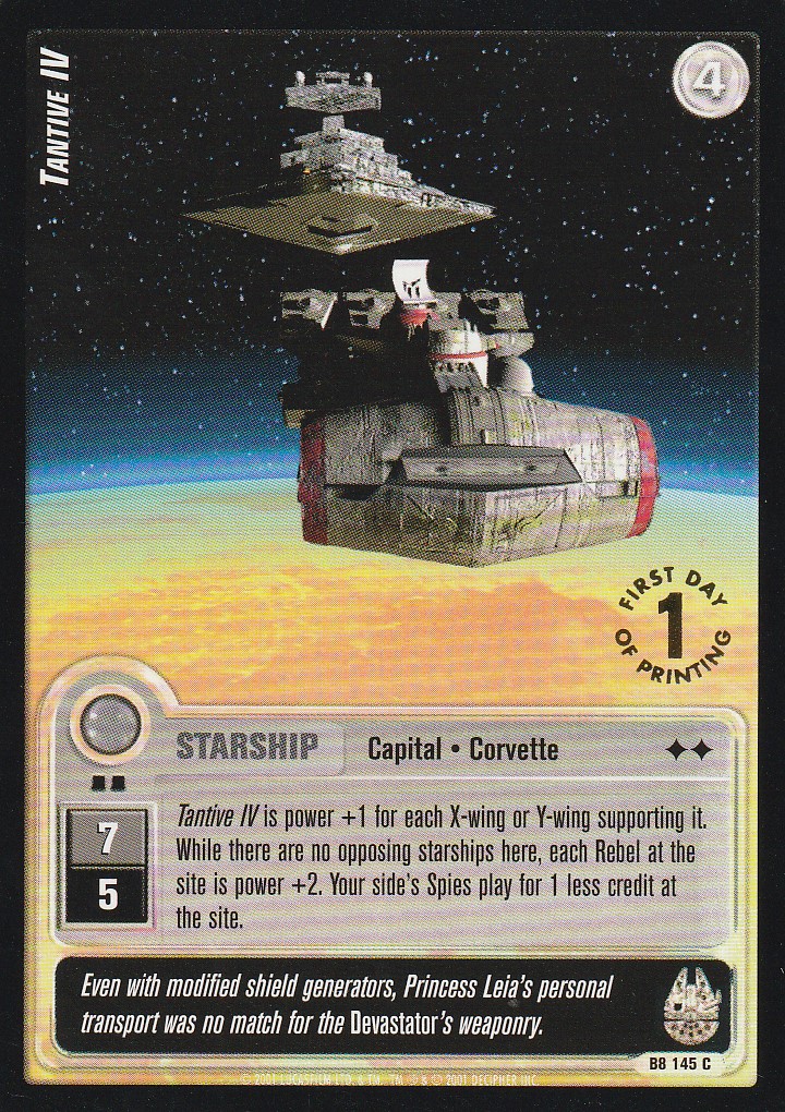 Tantive IV - 1st Day Stamped