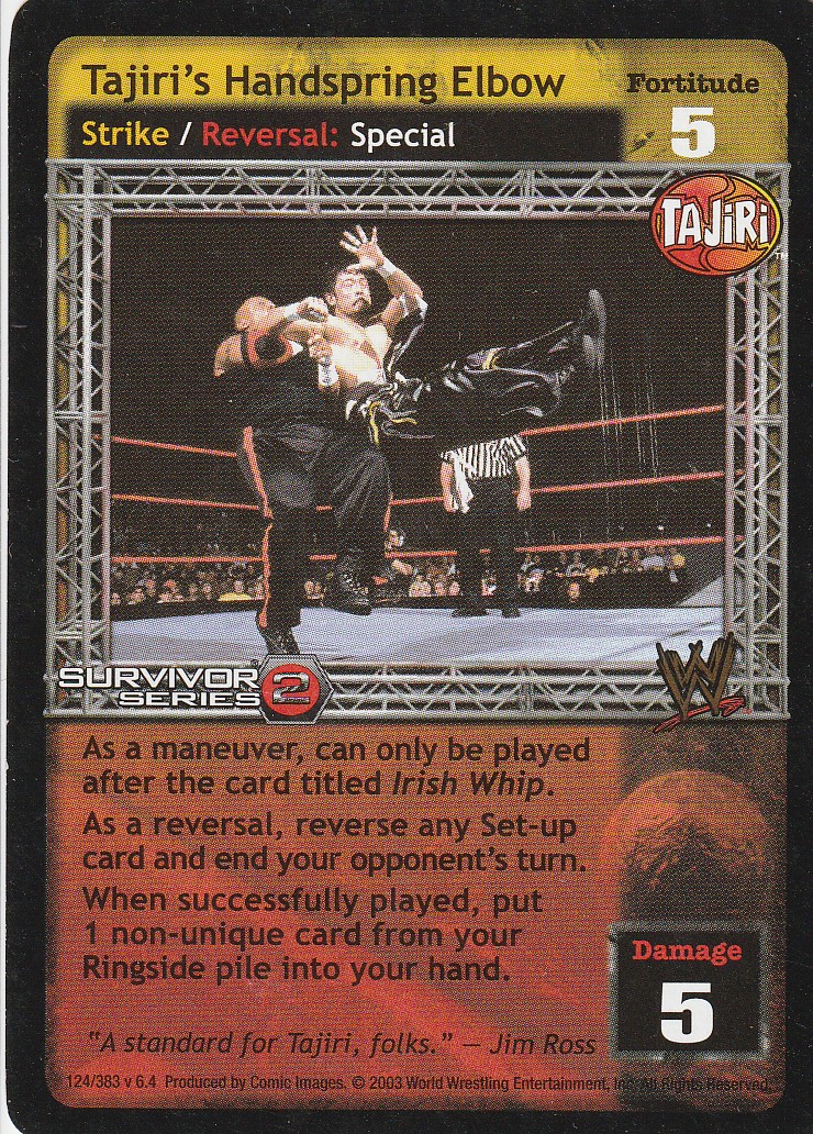 Tajiris Handspring Elbow (SS2)