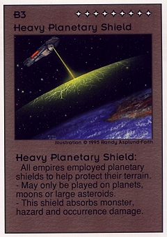 Heavy Planetary Shield