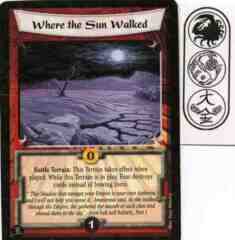 Where the Sun Walked