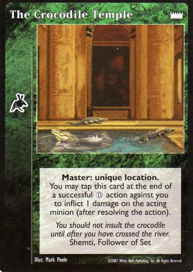 The Crocodile Temple