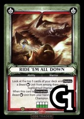 Ride Em All Down - Foil