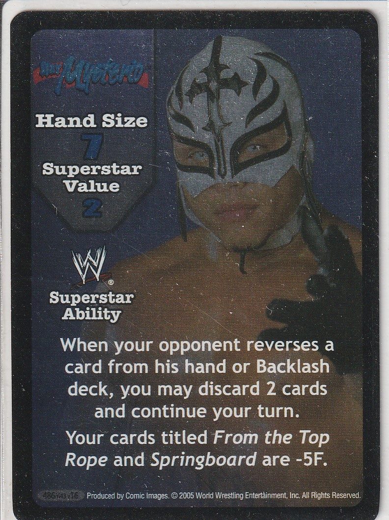 Rey Mysterio Superstar Card (SS3)