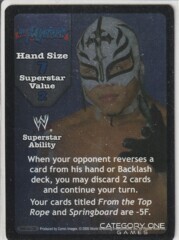 Rey Mysterio Superstar Card (SS3)