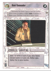 Rebel Commander [White Border]