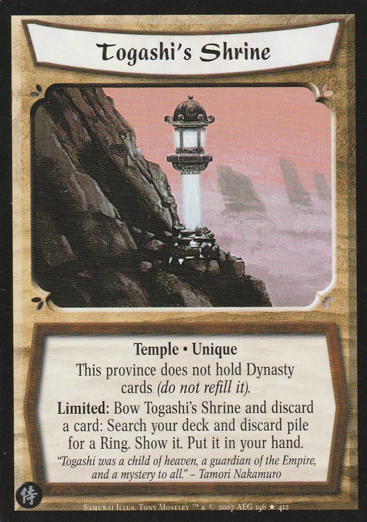 Togashis Shrine
