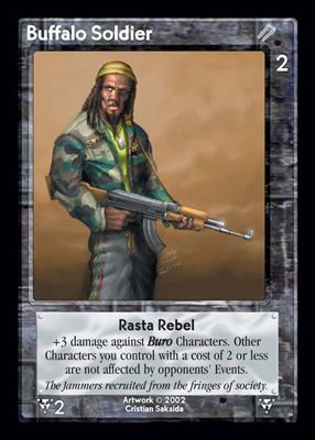 Buffalo Soldier, Rasta Rebel