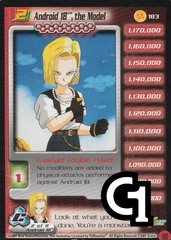 Android 18, the Model Limited - 183