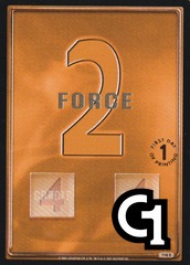 Force 2 Orange - 1st Day Stamped