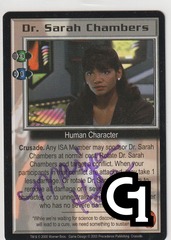 Dr. Sarah Chambers (signed by Marjean Holden) [Crusade]