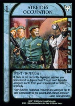 Atreides Occupation
