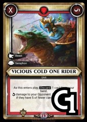 Vicious Cold One Rider - Foil