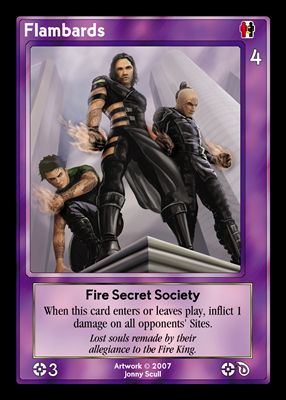 Flambards, Fire Secret Society