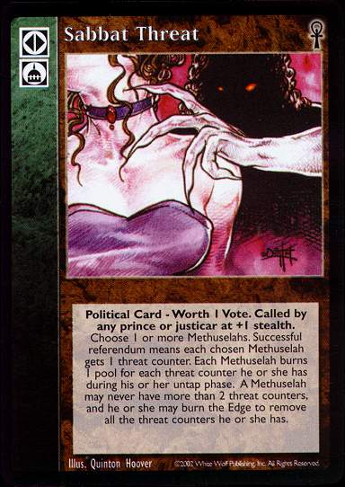 Sabbat Threat