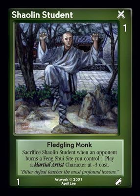 Shaolin Student, Fledgling Monk
