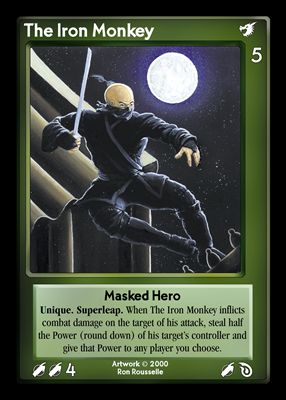 The Iron Monkey, Masked Hero