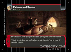 Padawan and Senator - Foil