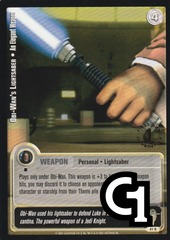 Obi-Wan's Lightsaber - An ElegantWeapon - 1st Day Stamped