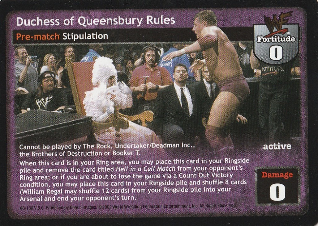 Duchess of Queensbury Rules