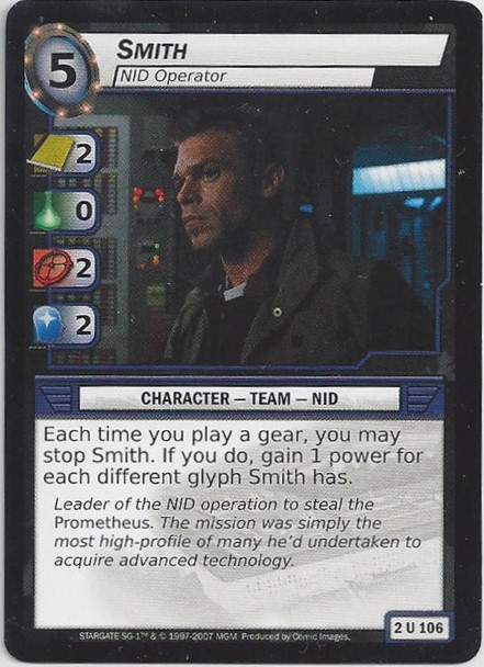 Smith, NID Operator