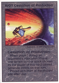 Cessation of Production