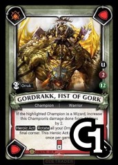 Gordrakk, Fist of Gork - Foil
