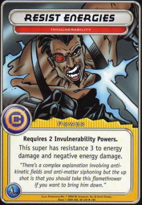 Resist Energies