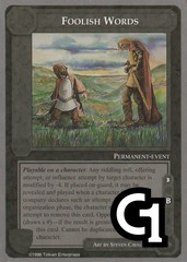 Foolish Words [Reprint] - TD130