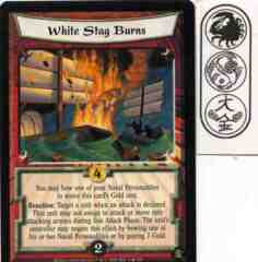 White Stag Burns