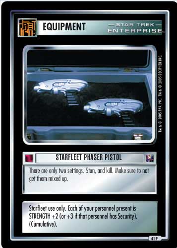 Starfleet Phaser Pistol [Foil]