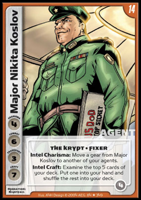 Major Nikita Koslov (Foil)