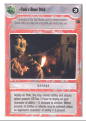 Yoda's Gimer Stick [White Border]