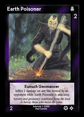 Earth Poisoner, Eunuch Geomancer