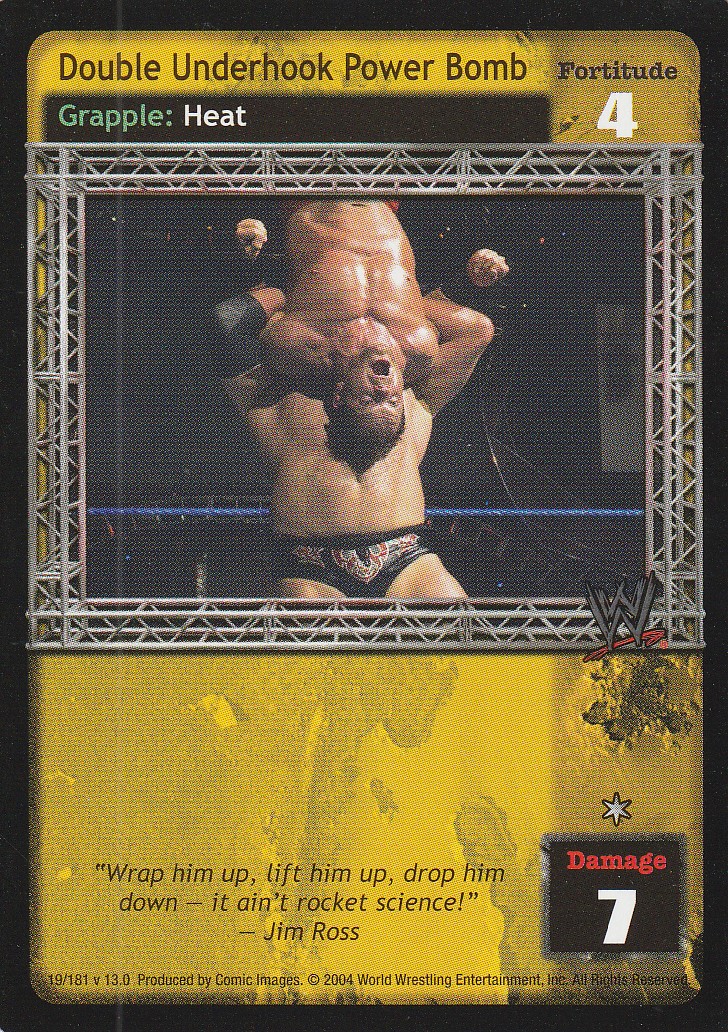 Double Underhook Power Bomb