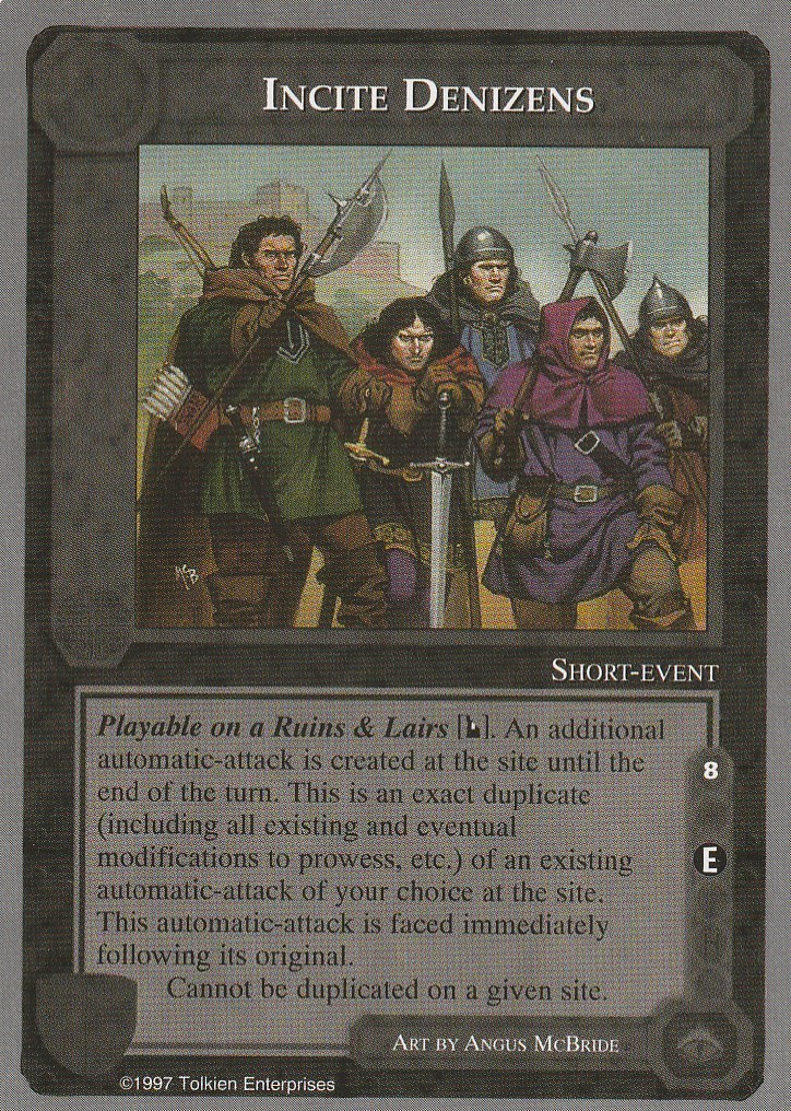 Incite Denizens [Reprint] - LE313
