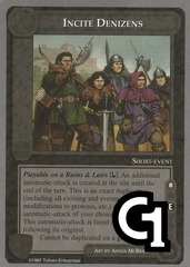 Incite Denizens [Reprint] - LE313