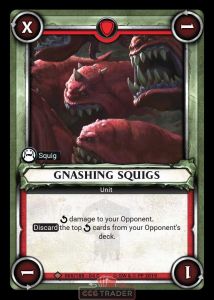 Gnashing Squigs - Foil