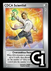 CDCA Scientist, Overzealous Researcher