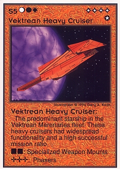 Vektrean Mercenaries Heavy Cruiser