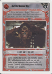 Let The Wookiee Win [White Border]