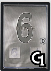 Force 6 - Black - Silver Stamped