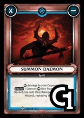 Summon Daemon - Foil