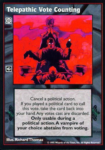 Telepathic Vote Counting