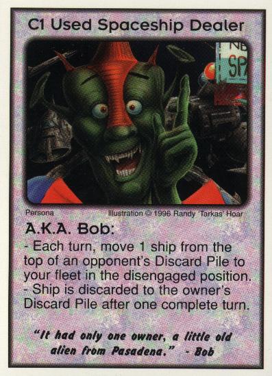Used Spaceship Dealer - A.K.A. Bob (Pasadena)