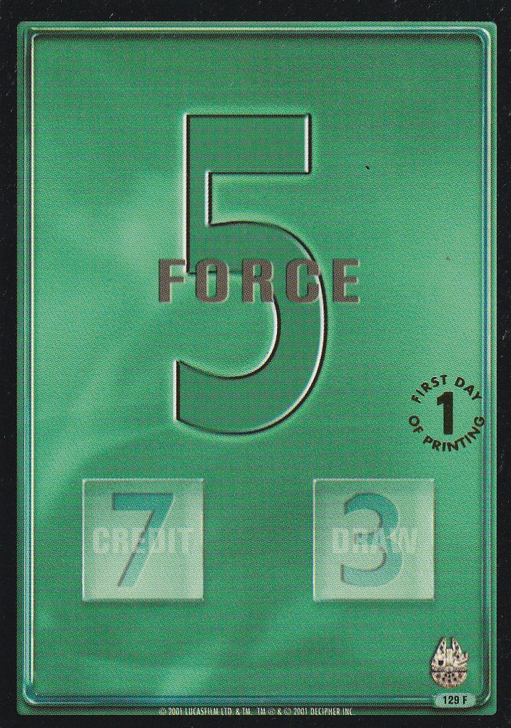 Force 5 - 1st Day Stamped